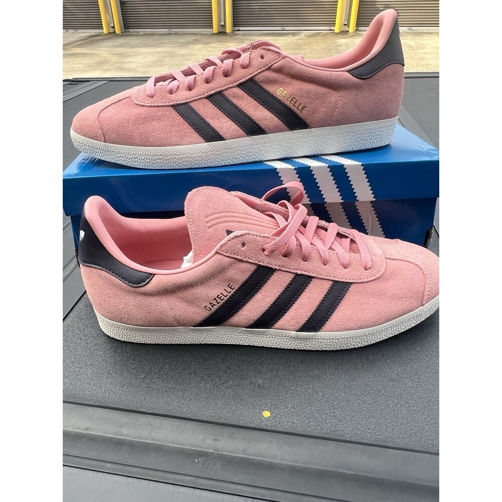 adidas Gazelle Shoes Mens Size 13 Pink  Suede Originals JH5388 Casual Sneaker